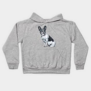 French Bulldog. Kids Hoodie